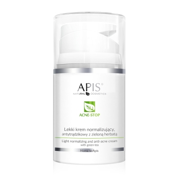 51125 ACNE-STOP Home terApis Lekki krem normalizujący antytrądzikowy z zieloną herbatą / 50ml